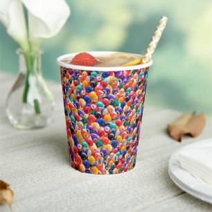 Traditional Eightball Colours, Party Paper Cups