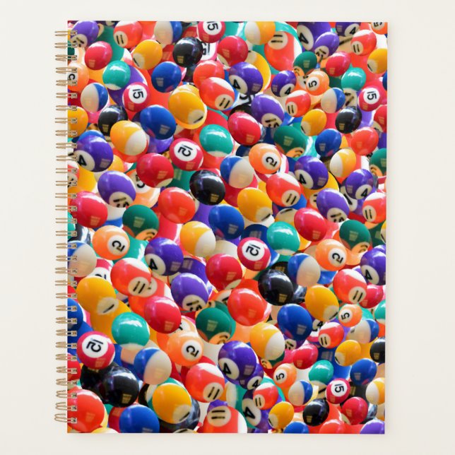 Traditional Eightball Colours, Planner (Front)