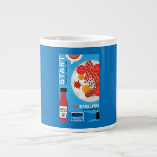 Traditional English Breakfast Large Coffee Mug
