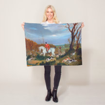 Traditional English Fox Hunt Sports Dog