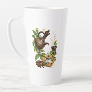 Traditional Ethiopian Coffee Ceremony Latte Mug