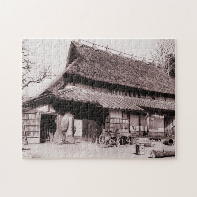 Traditional Farmhouse of Mimasaka Jigsaw Puzzle (Horizontal)