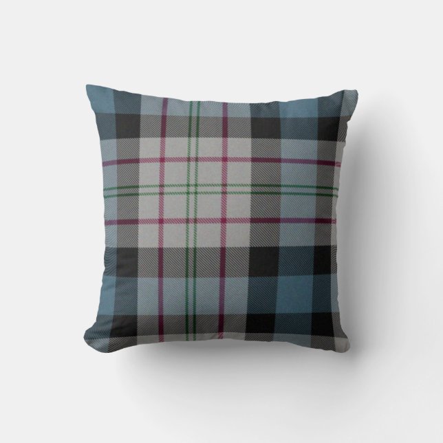 Traditional Ferguson Tartan Plaid Pillow (Front)