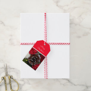 Traditional Festive Christmas Gift Tag