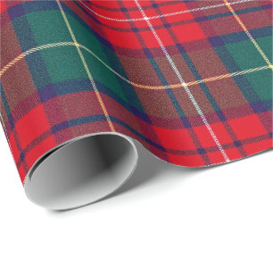 Traditional Festive Tartan Wrapping Paper