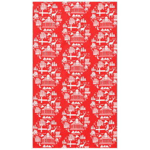 Traditional Finnish Christmas Decor Tablecloth