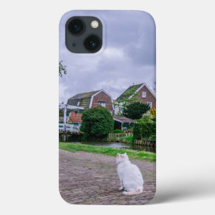 Traditional fishing village Marken in Netherlands iPhone 13 Case
