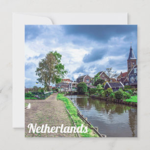 Traditional fishing village Marken, Netherlands