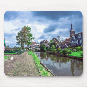 Traditional fishing village Marken, Netherlands Mouse Pad