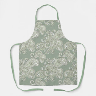 Traditional Floral/Paisley Apron
