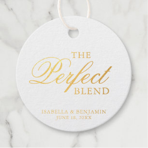 Traditional Formal Elegant Wedding Favour Tags
