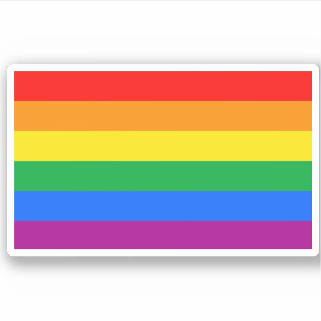 Traditional Gay Pride Flag (Front)