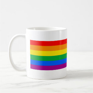 Traditional Gay Pride Flag Coffee Mug