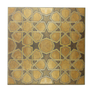 Traditional Geometric Pattern Tile