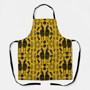 Traditional Germanic Folk Art Bird Apron