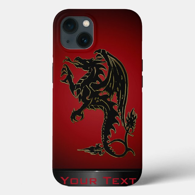 Traditional Gradient Dragon Case-Mate iPhone Case (Back)