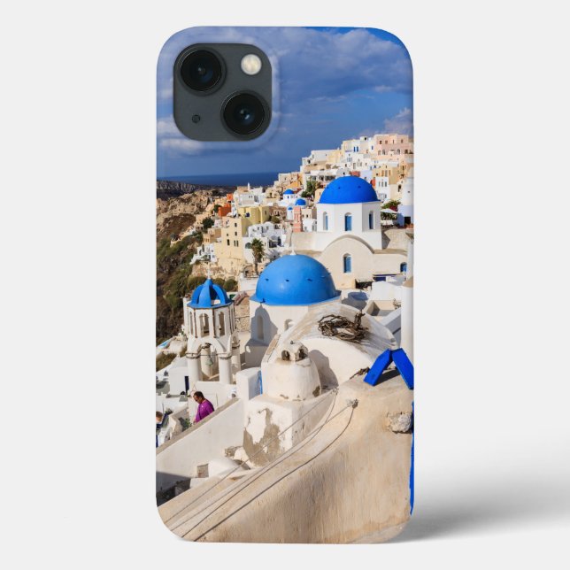 Traditional Greek Houses Case-Mate iPhone Case (Back)
