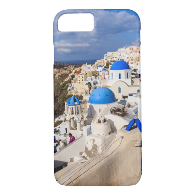Traditional Greek Houses Case-Mate iPhone Case (Back)