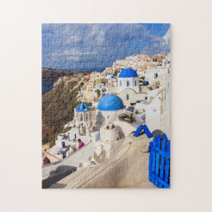 Traditional Greek Houses Jigsaw Puzzle