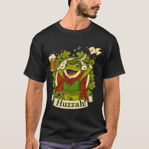 Traditional Green Welsh Fantasy Dragon T-Shirt