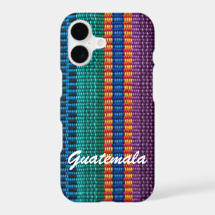Traditional Guatemala fabric weave custom text