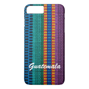 Traditional Guatemala fabric weave custom text iPhone 8 Plus/7 Plus Case