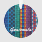 Traditional Guatemala fabric weave custom text