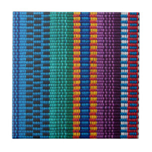 Traditional Guatemala fabric weave Tile