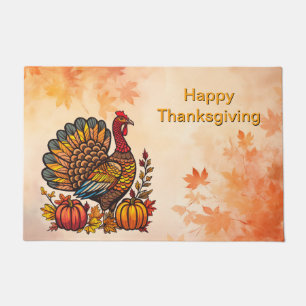 Traditional Holiday Thanksgiving Doormat
