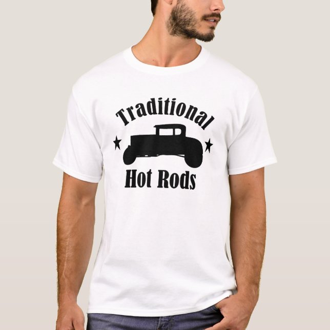 Traditional Hot Rods Model A Coupe T-Shirt (Front)