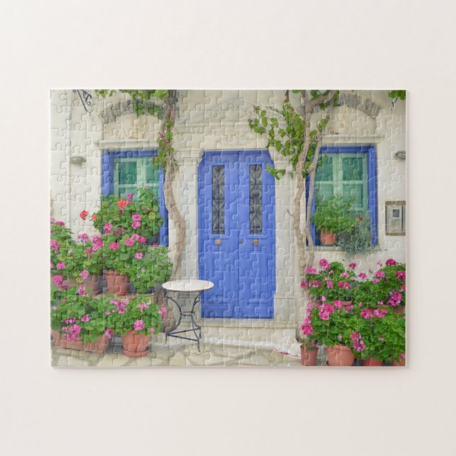 Traditional House Tinos Island Greece Travel Jigsaw Puzzle (Horizontal)