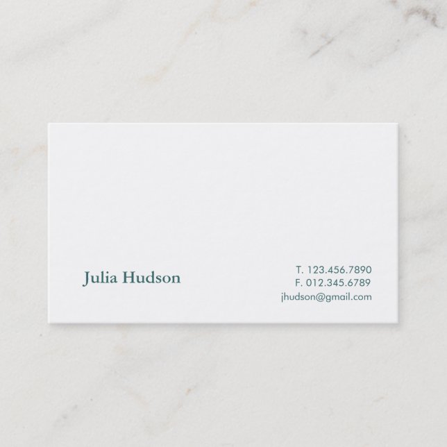 Traditional Hudson Card (Front)