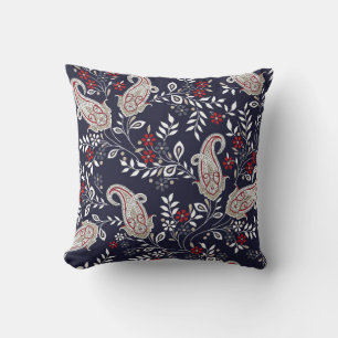 traditional Indian paisley pattern Cushion