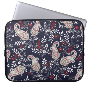 traditional Indian paisley pattern Laptop Sleeve