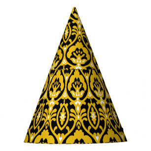 Traditional Indian Shirt Textile Design. Party Hat
