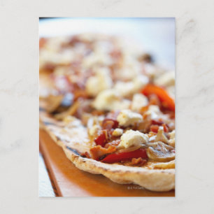 Traditional Italian pizza Postcard