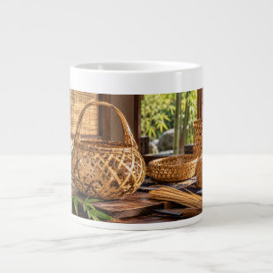 Traditional Japanese Bamboo Craft Mug