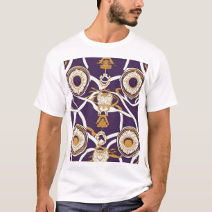 Traditional Japanese Geometric Pattern Design 0026 T-Shirt