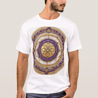 Traditional Japanese Geometric Pattern Design 0045 T-Shirt