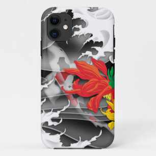 Traditional Japanese Koi under water iPhone 11 Case