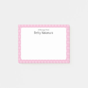 Traditional Japanese Lattice Pattern Post-it Notes