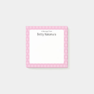 Traditional Japanese Lattice Pattern Post-it Notes