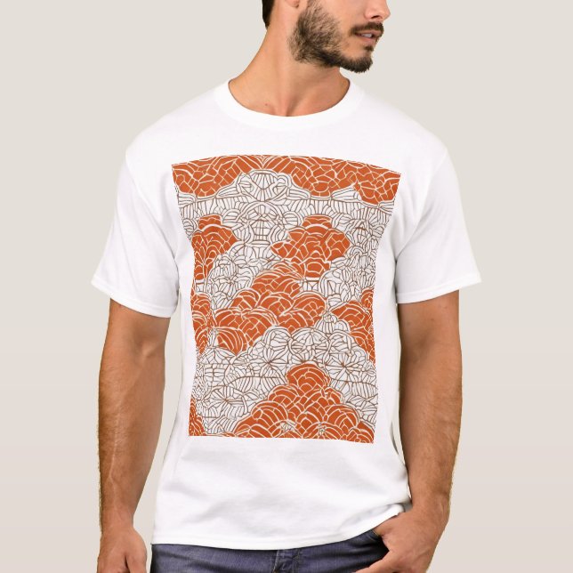 Traditional Japanese Pattern Design 0054 T-Shirt (Front)