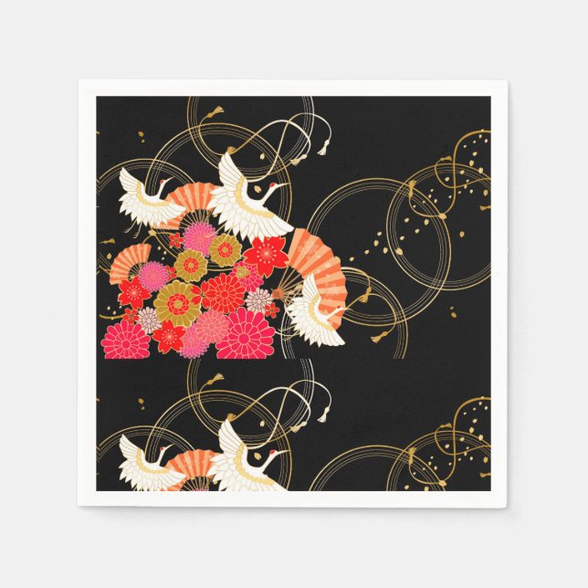 traditional Japanese pattern Napkin (Front)