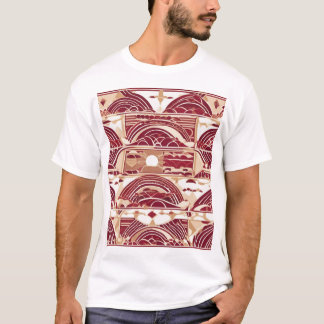Traditional Japanese Pattern Textile Design 0004 T-Shirt