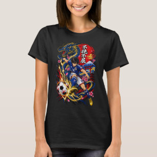 Traditional Japanese Ryu Dragon Ukiyo-e Wave T-Shi T-Shirt