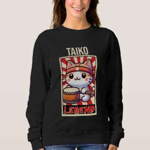 Traditional Japanese Taiko Drum Sweatshirt