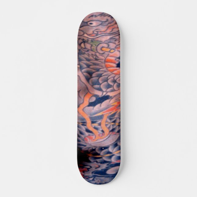 Traditional Japanese Tattoo Skateboard (Front)