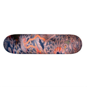 Traditional Japanese Tattoo Skateboard