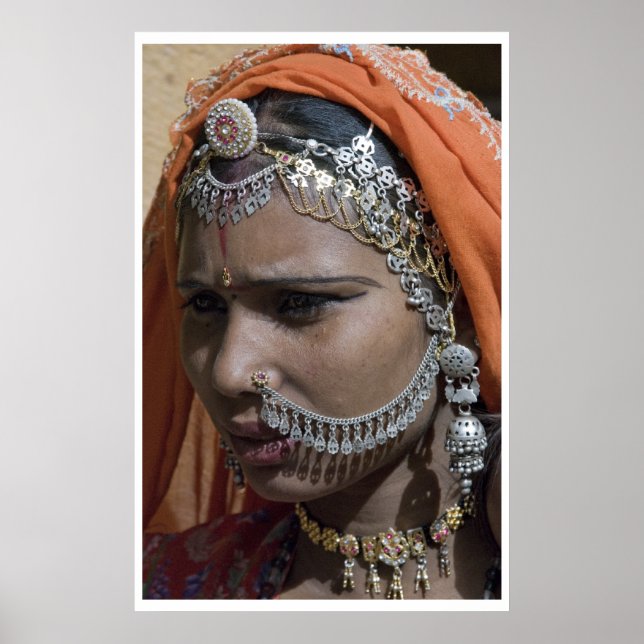 Traditional Jewellery of Rajashtan Poster (Front)